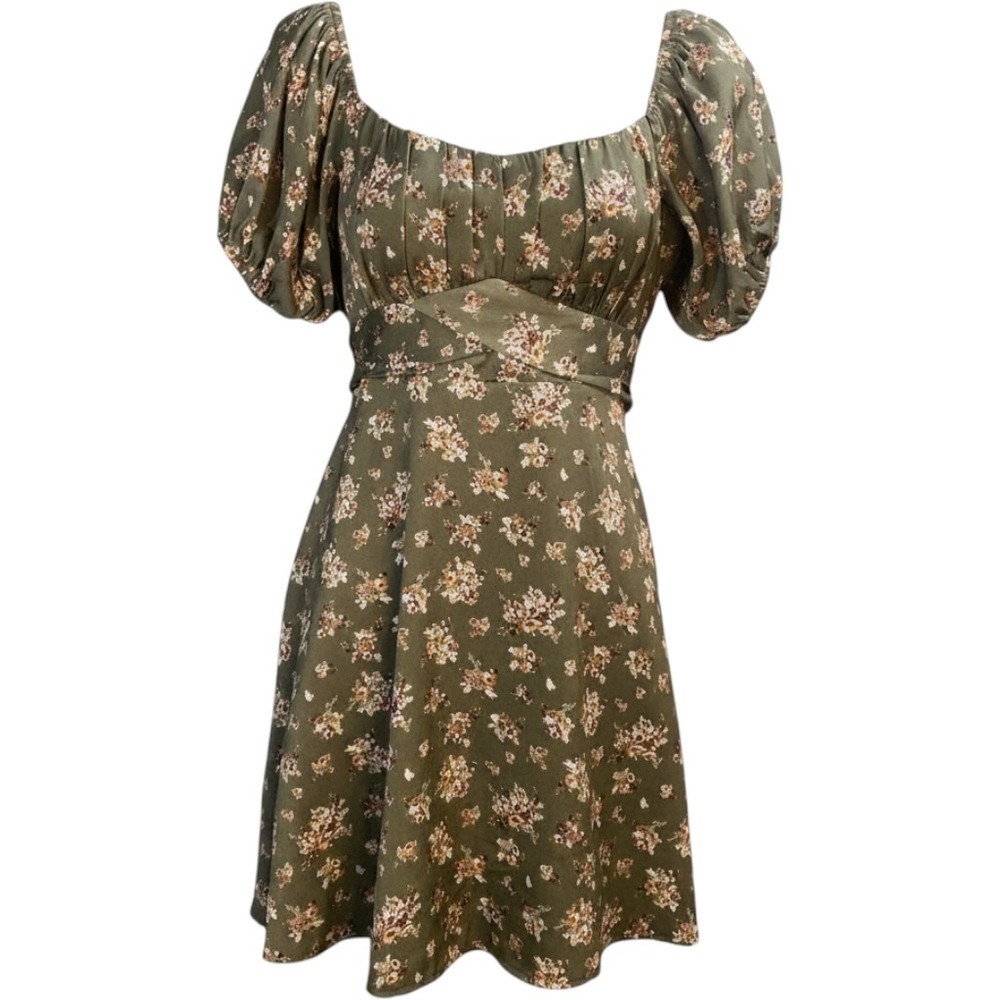 Altar'd State Raella Floral Mini Dress Womens Small Cottagecore Romanic Fairy